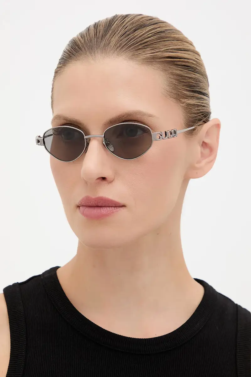 Gucci Occhiali da sole Donna Argento 3839928