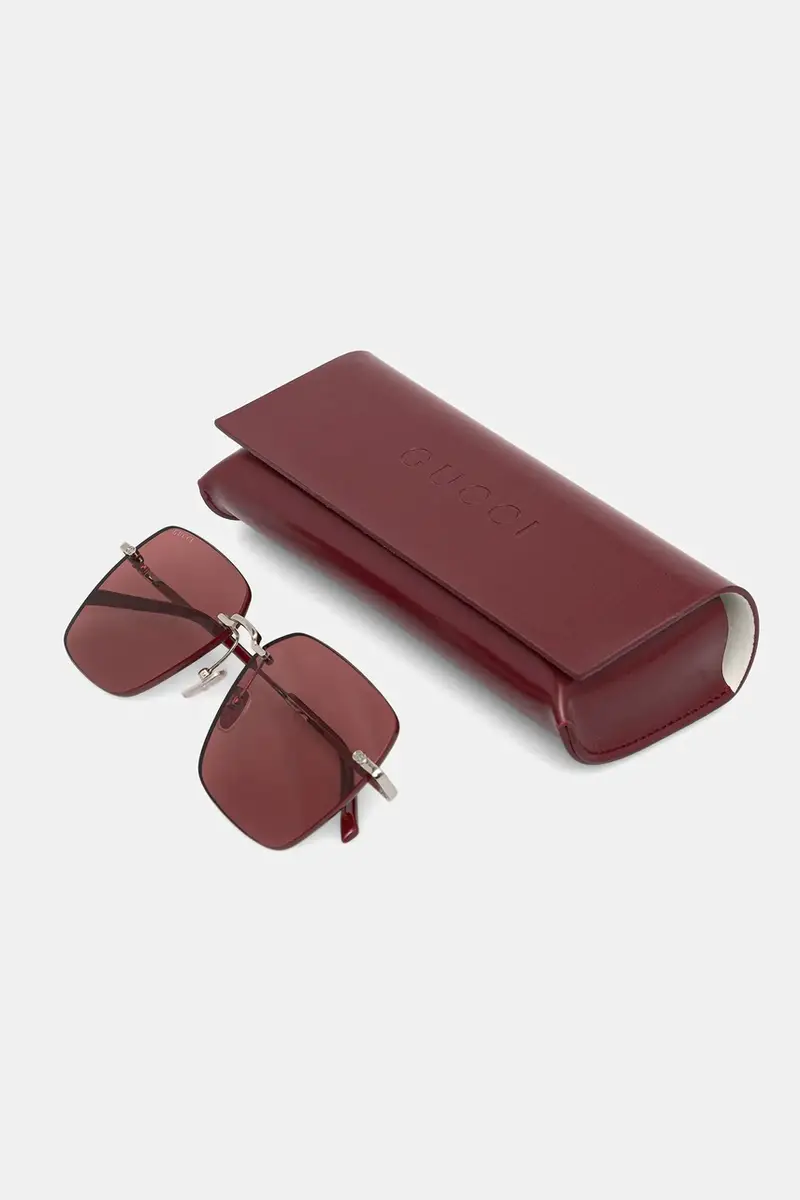 Gucci Occhiali da sole Donna Argento 3764552 miniatura 5