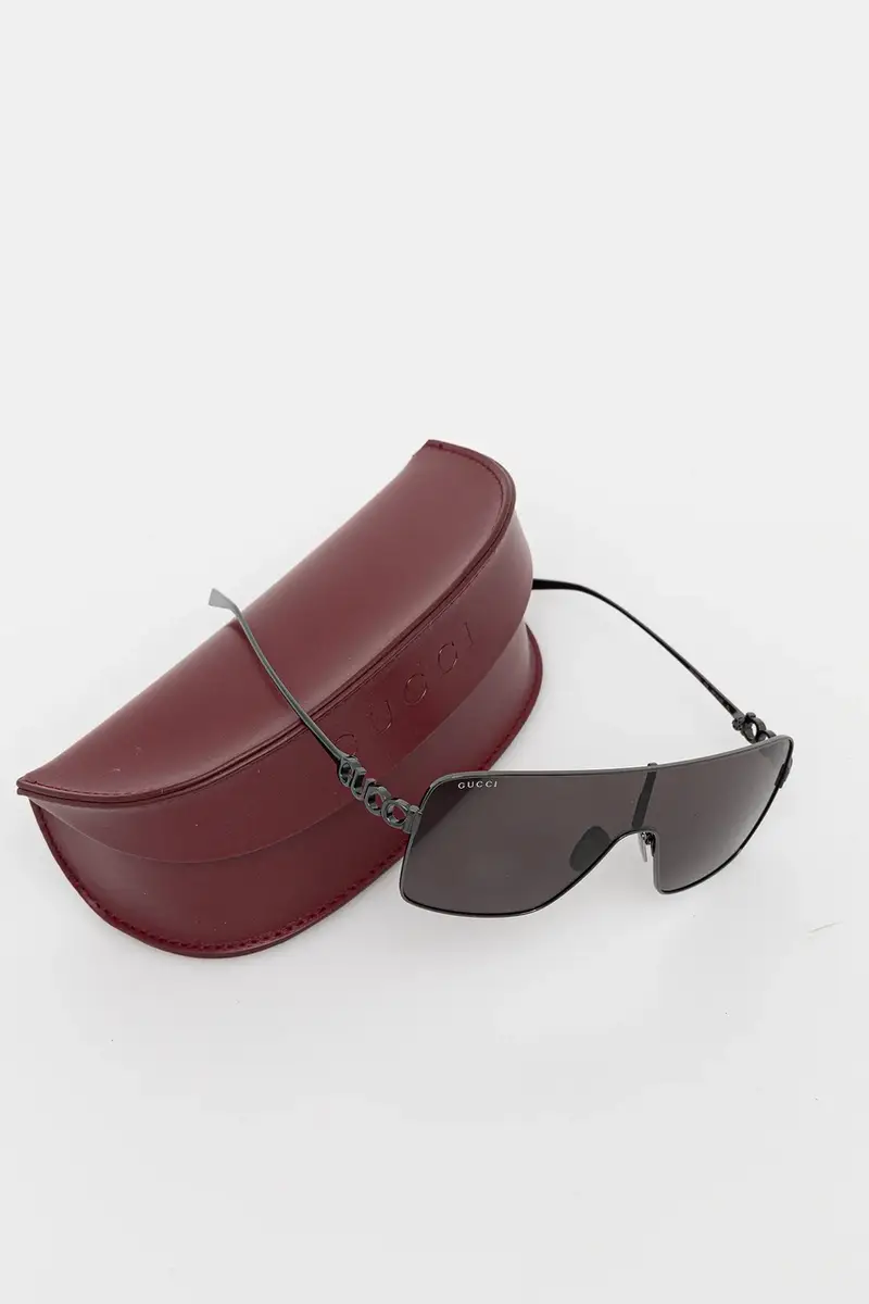 Gucci Occhiali da sole Donna Grigio 3770543 miniatura 4