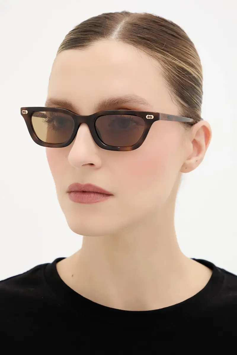 Gucci Occhiali da sole Donna Marrone 3772113