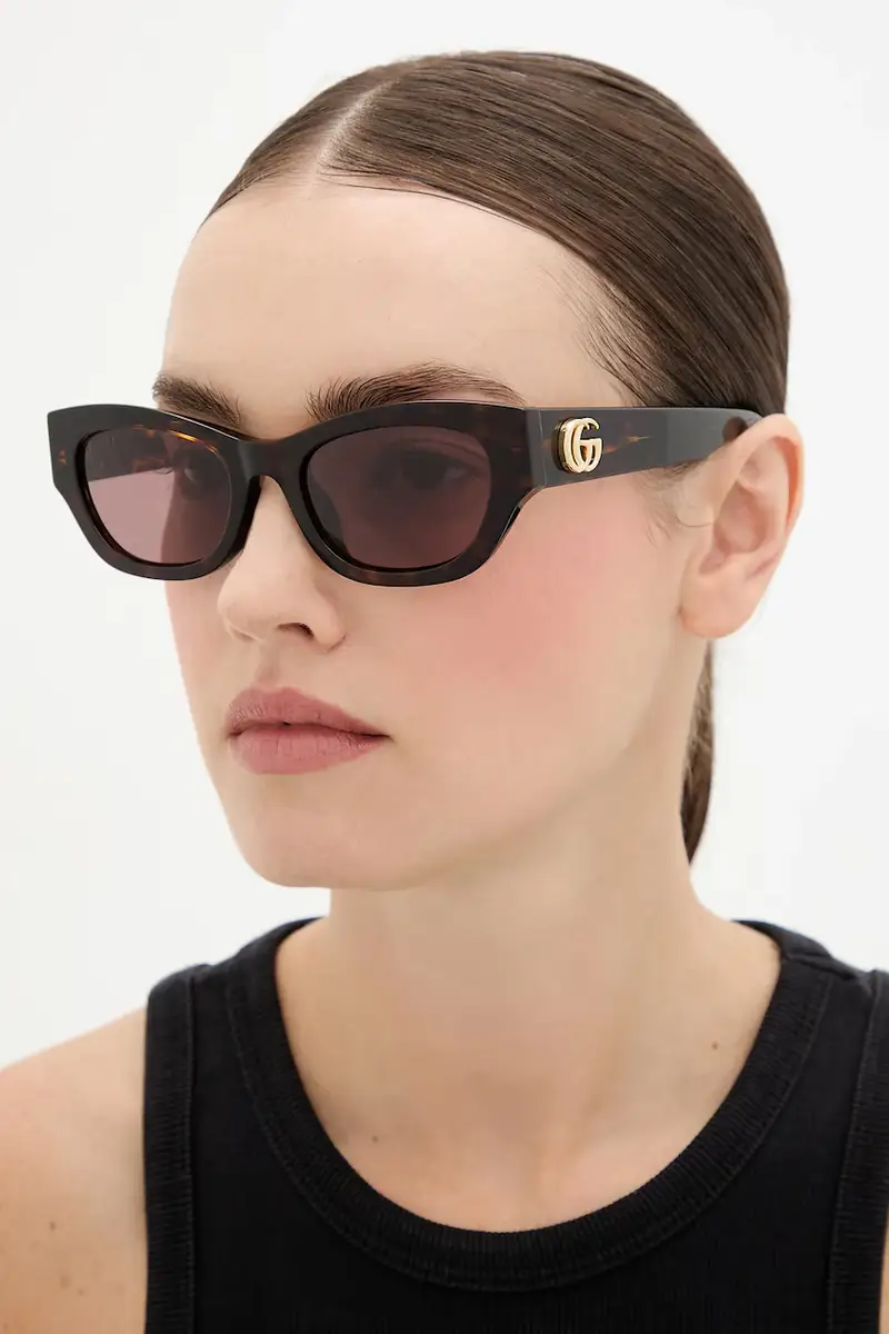 Gucci Occhiali da sole Donna Marrone 3772086