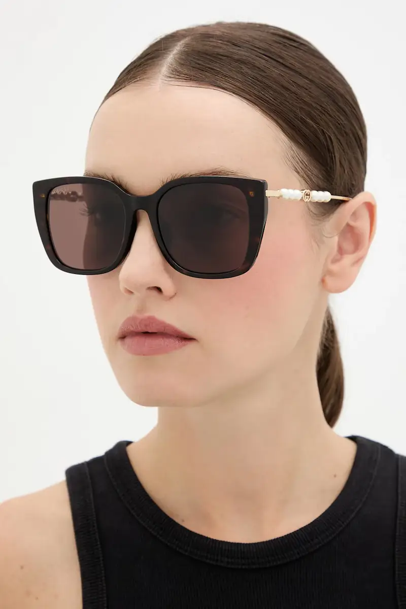 Gucci Occhiali da sole Donna Marrone 3772106