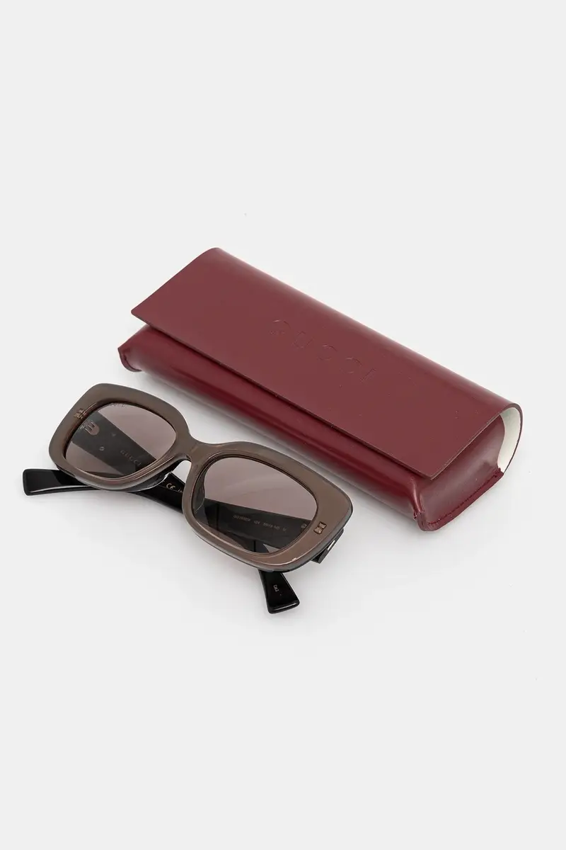 Gucci Occhiali da sole Donna Marrone 3772016 miniatura 5