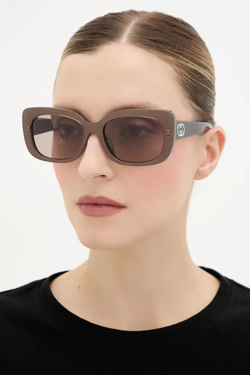 Gucci Occhiali da sole Donna Marrone 3772016