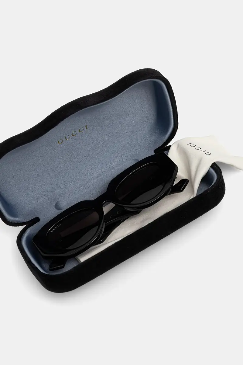 Gucci Occhiali da sole Donna Nero 3776809 miniatura 5