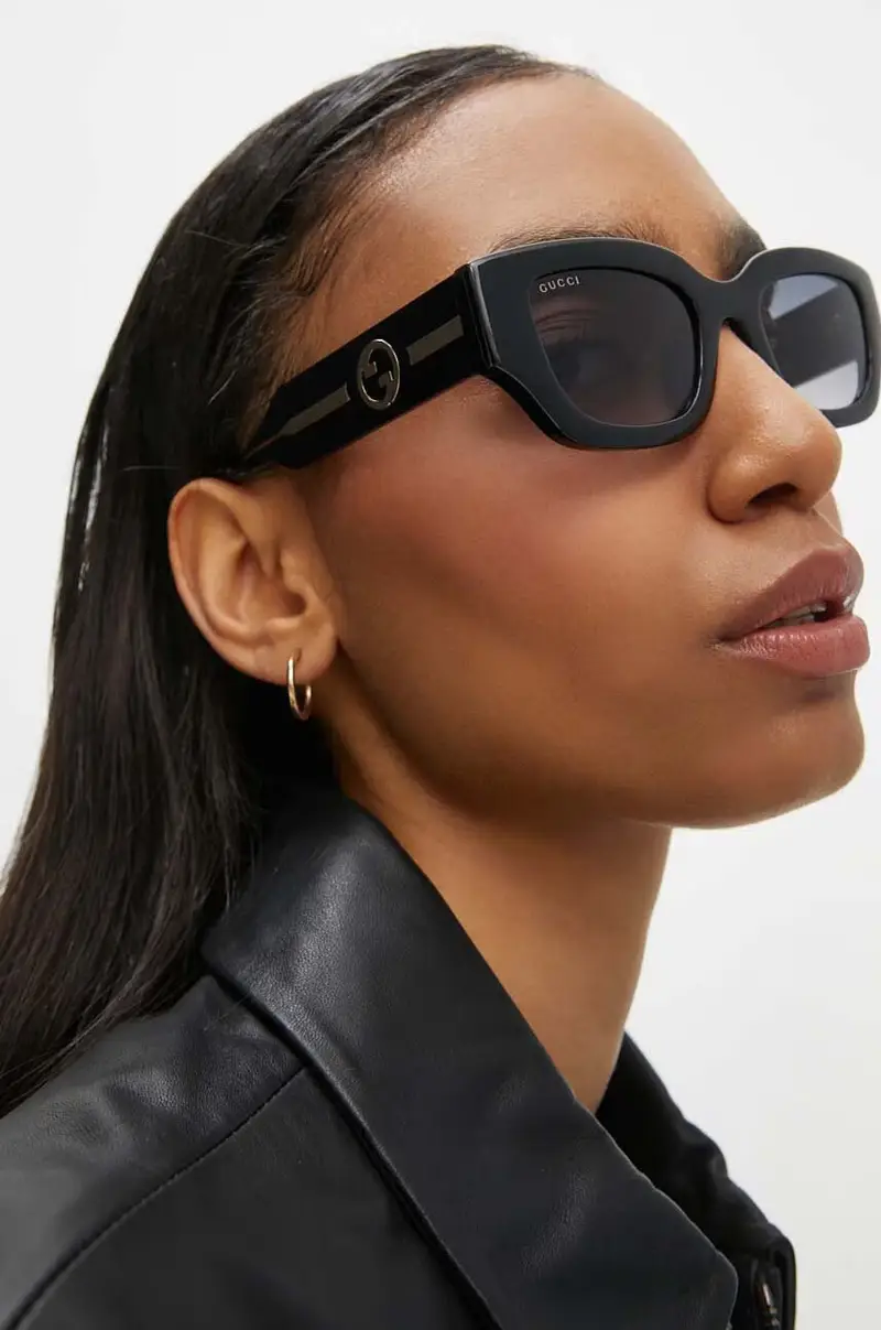 Gucci Occhiali da sole Donna Nero 3262173 miniatura 3