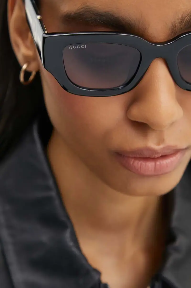 Gucci Occhiali da sole Donna Nero 3262173 miniatura 4
