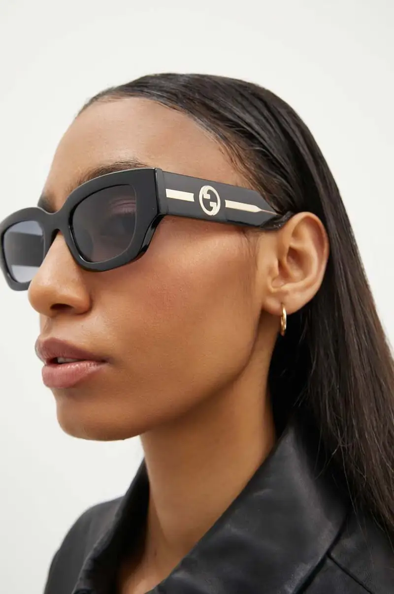 Gucci Occhiali da sole Donna Nero 3262173