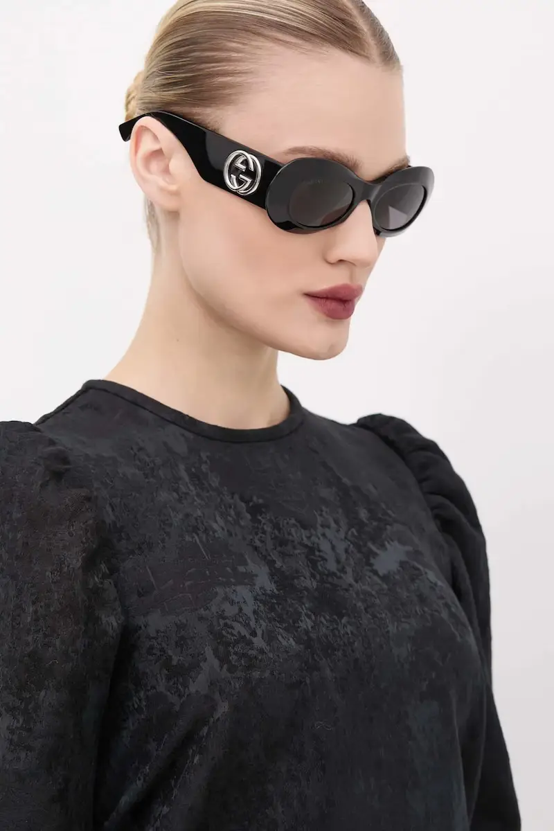 Gucci Occhiali da sole Donna Nero 3262597