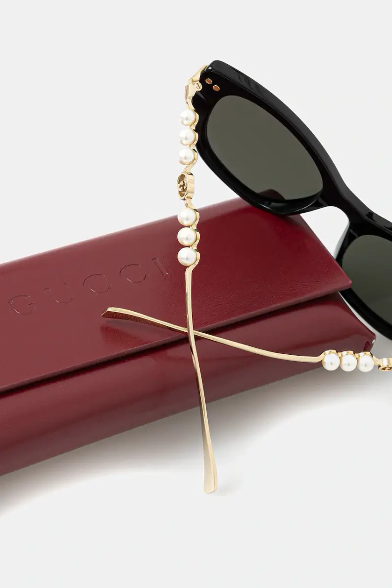 Gucci Occhiali da sole Donna Nero 3776816 miniatura 4