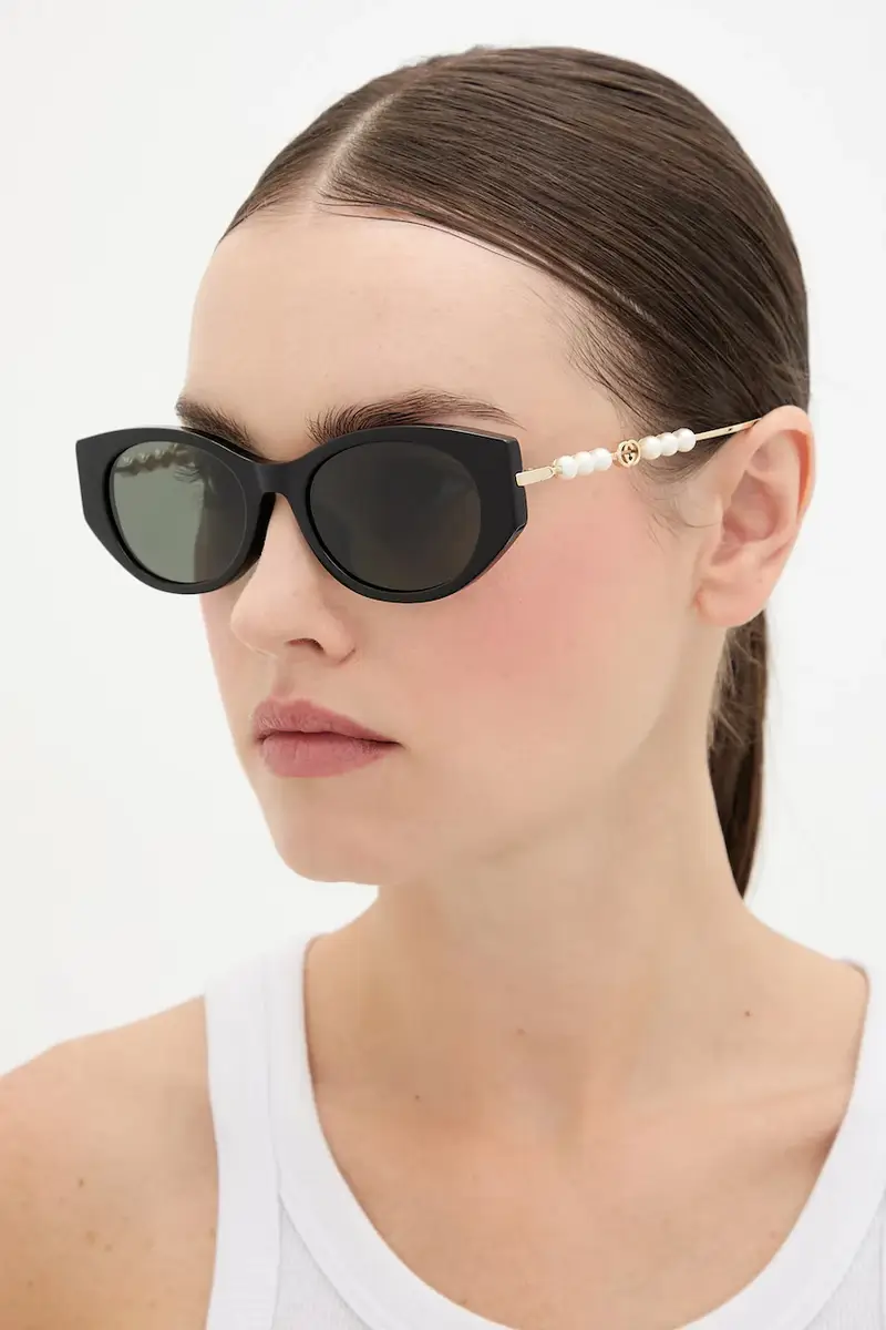 Gucci Occhiali da sole Donna Nero 3776729