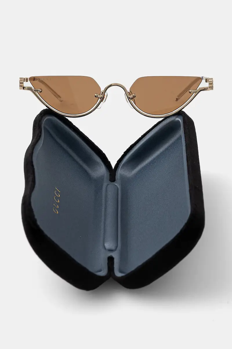 Gucci Occhiali da sole Donna Oro 3659861 miniatura 4