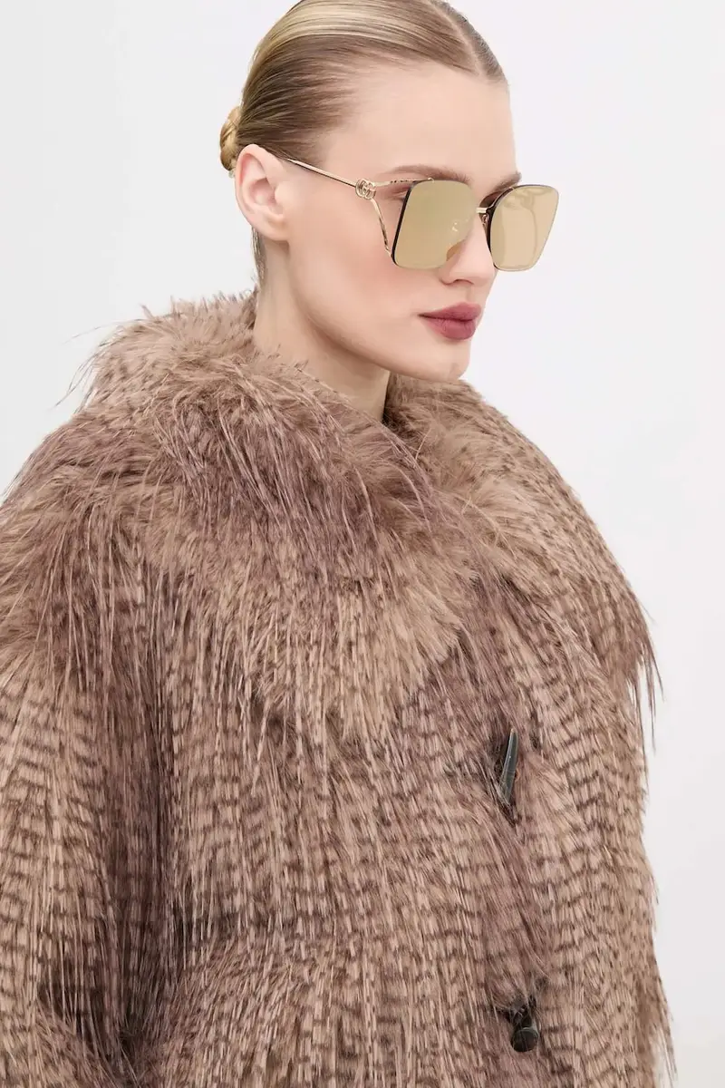 Gucci Occhiali da sole Donna Oro 2233380