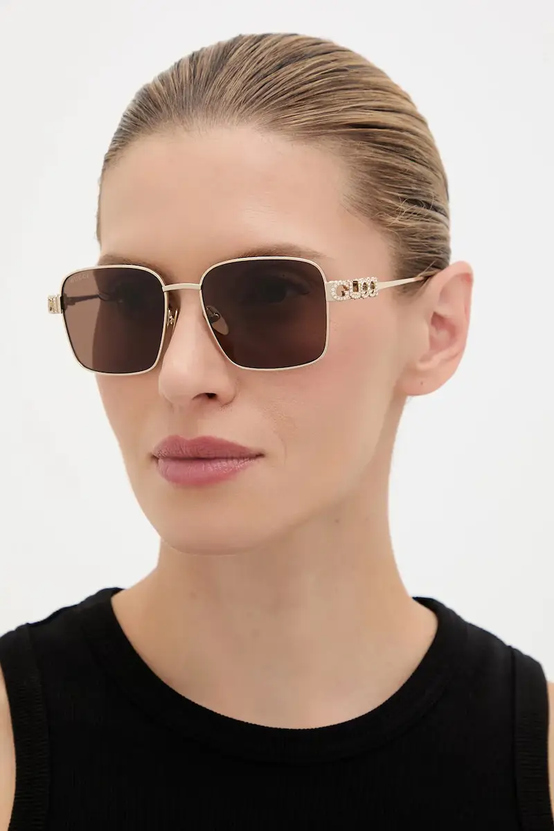 Gucci Occhiali da sole Donna Oro 3779096