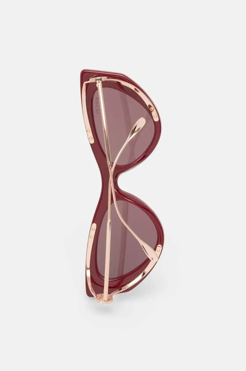 Gucci Occhiali da sole Donna Rosso 3246299 miniatura 5