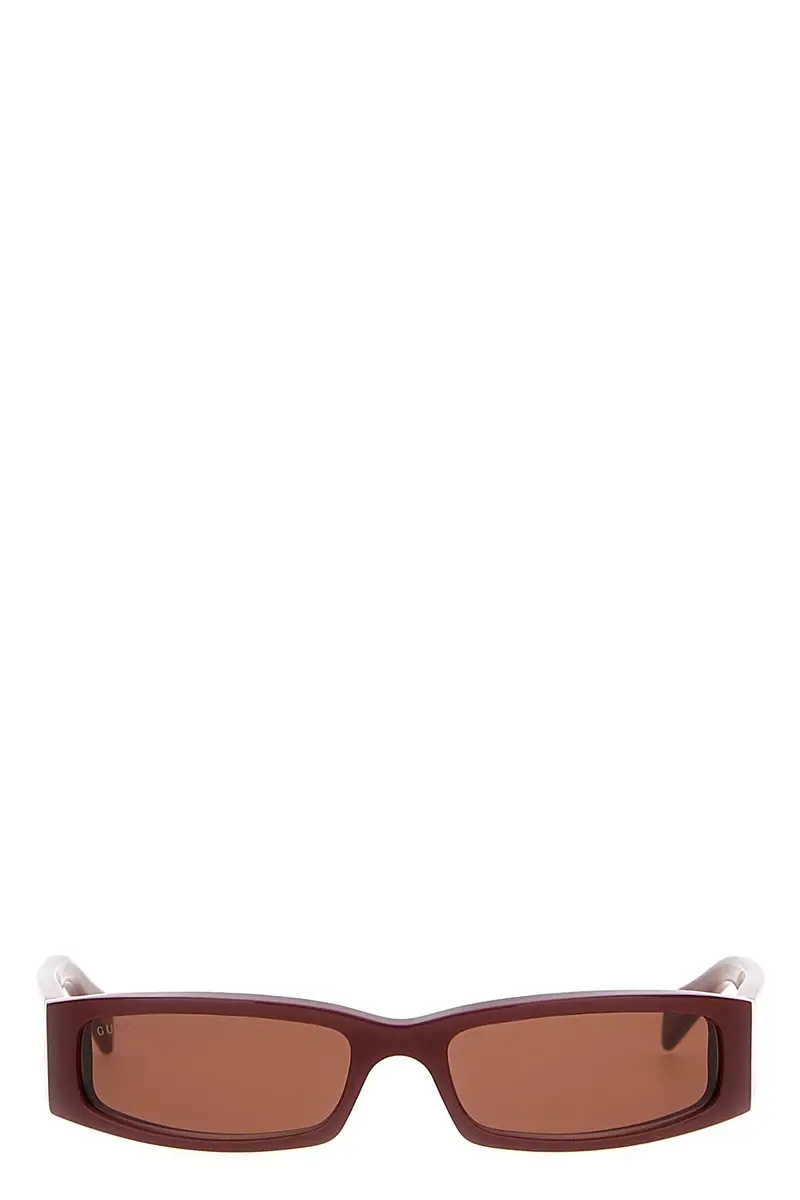 Occhiali Da Sole Rettangolari Bordeaux