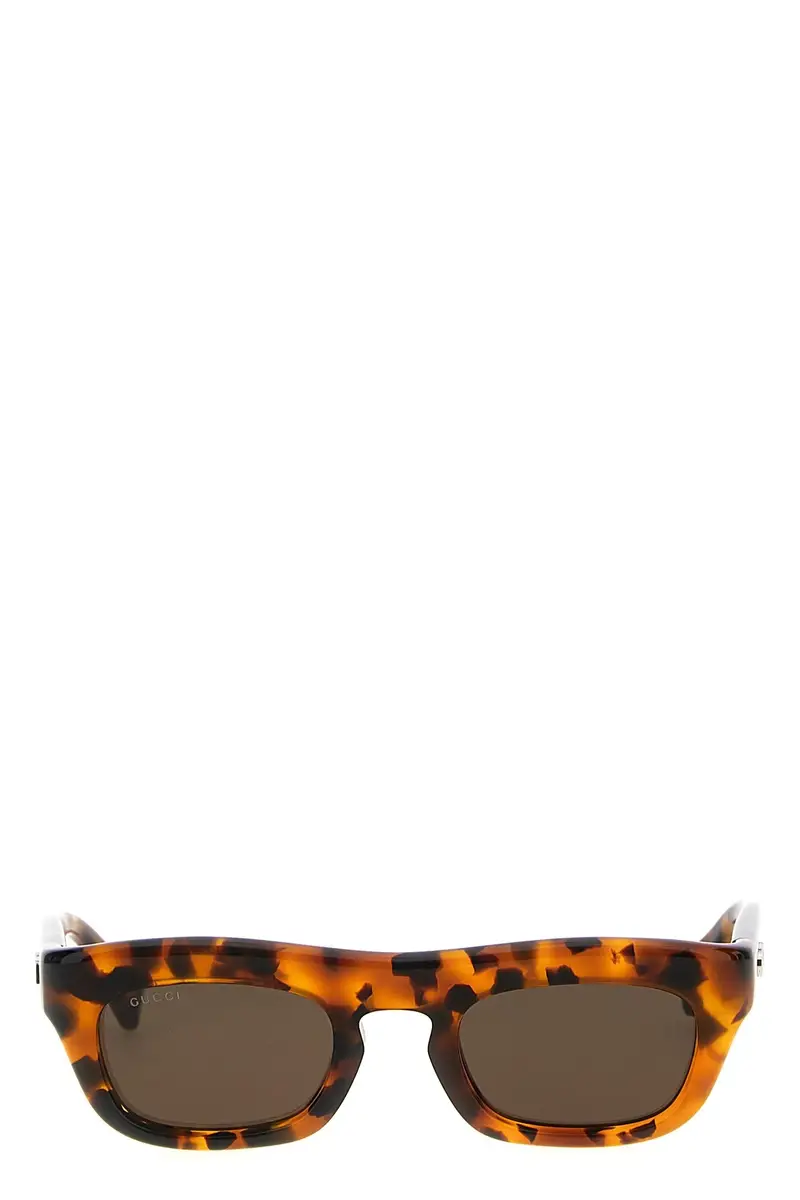 Occhiali Da Sole Rettangolari Marrone