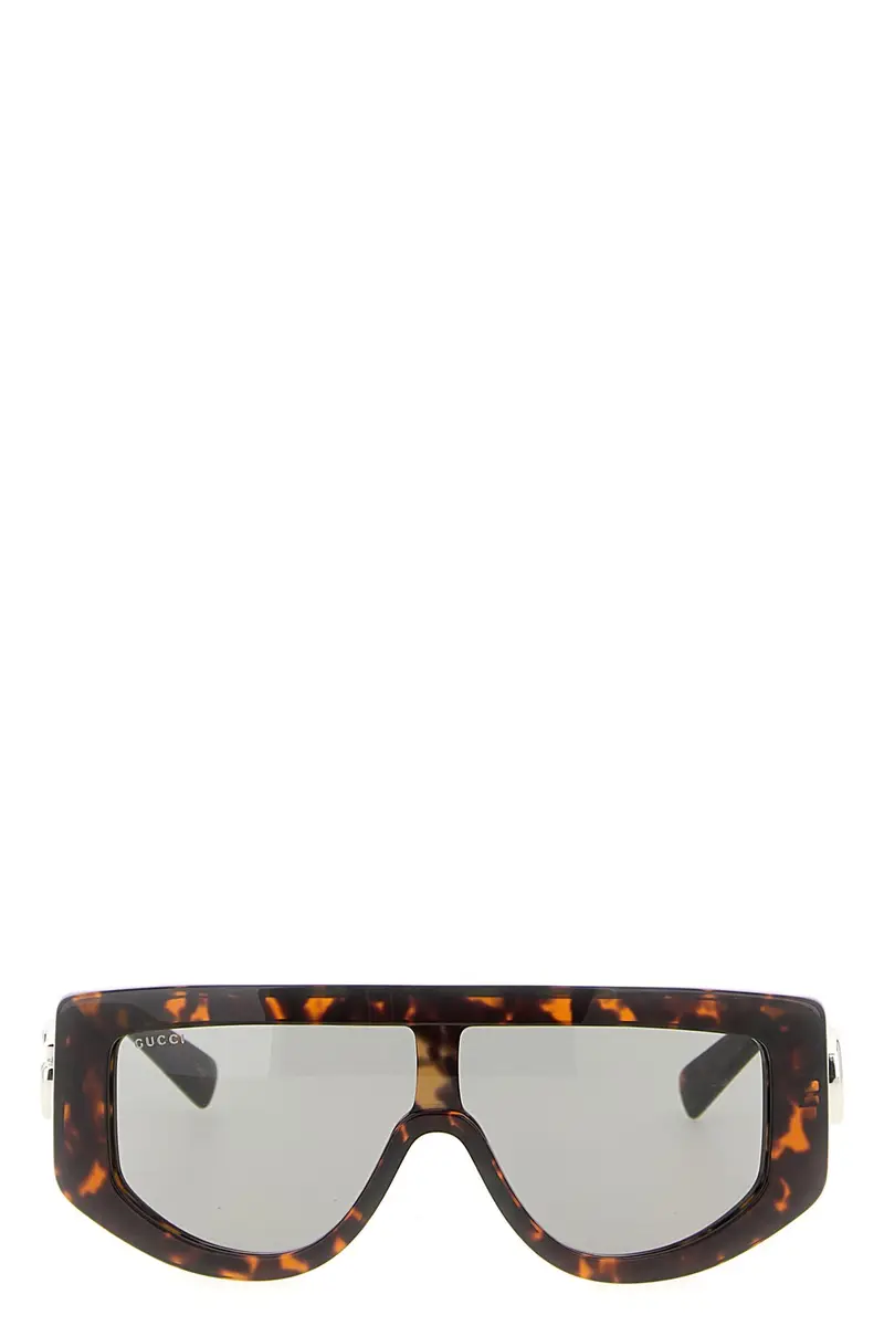 Occhiali Da Sole Rettangolari Marrone