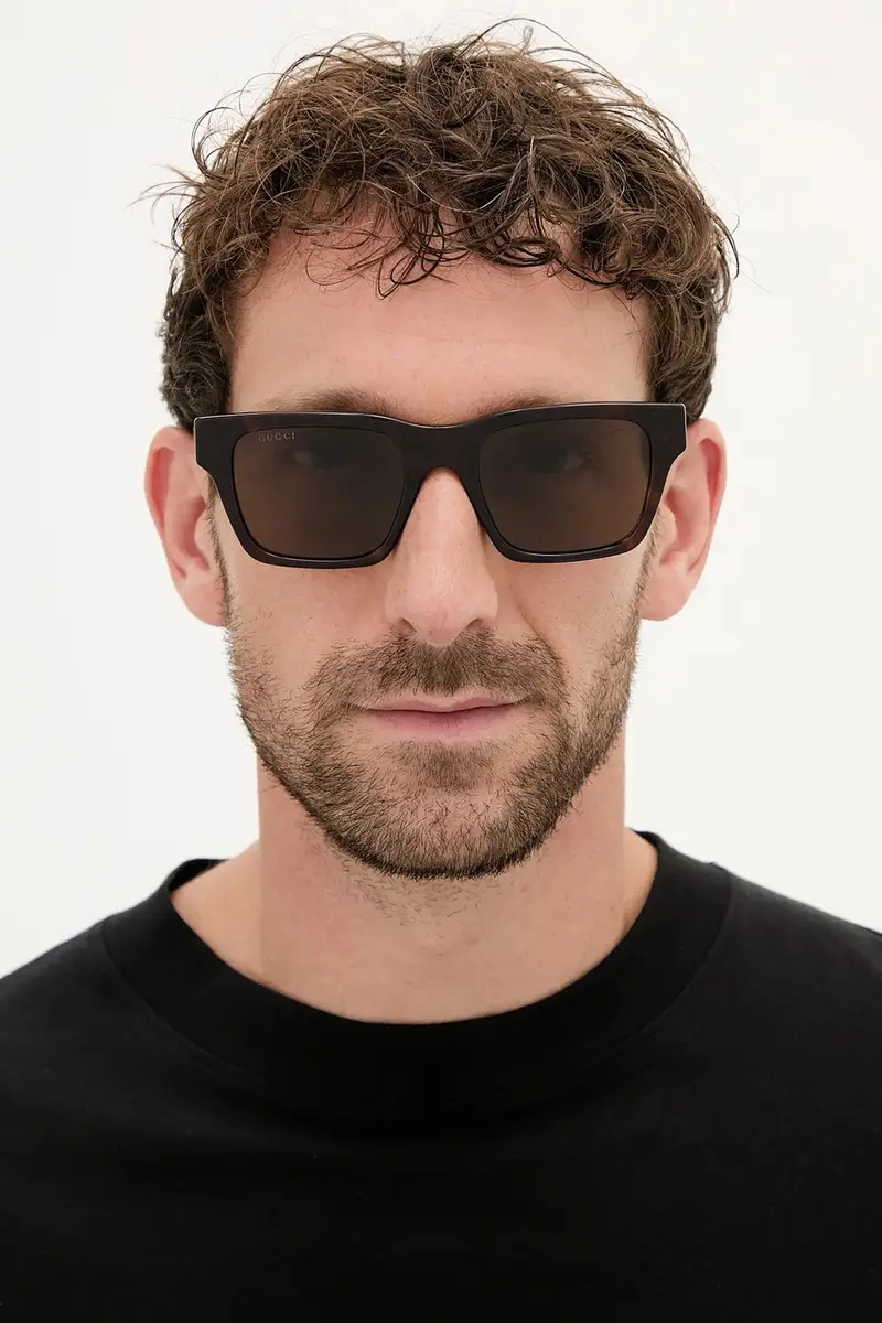 Gucci Occhiali da sole Uomo Arancione 3263024 miniatura 5