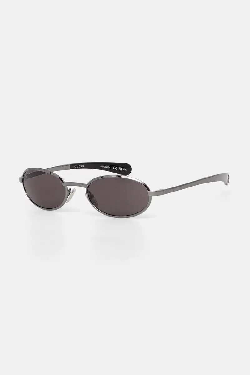 Gucci Occhiali da sole Uomo Argento 3764540 miniatura 2