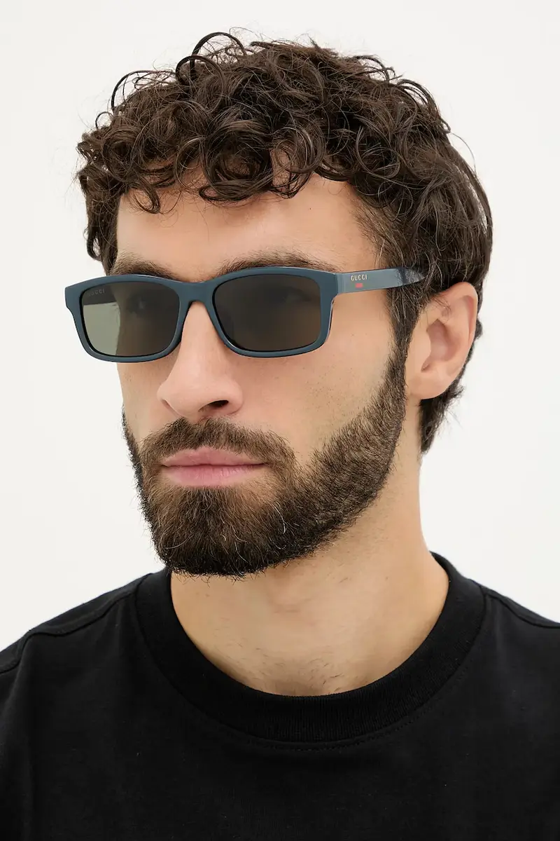 Gucci Occhiali da sole Uomo Blu 3767914