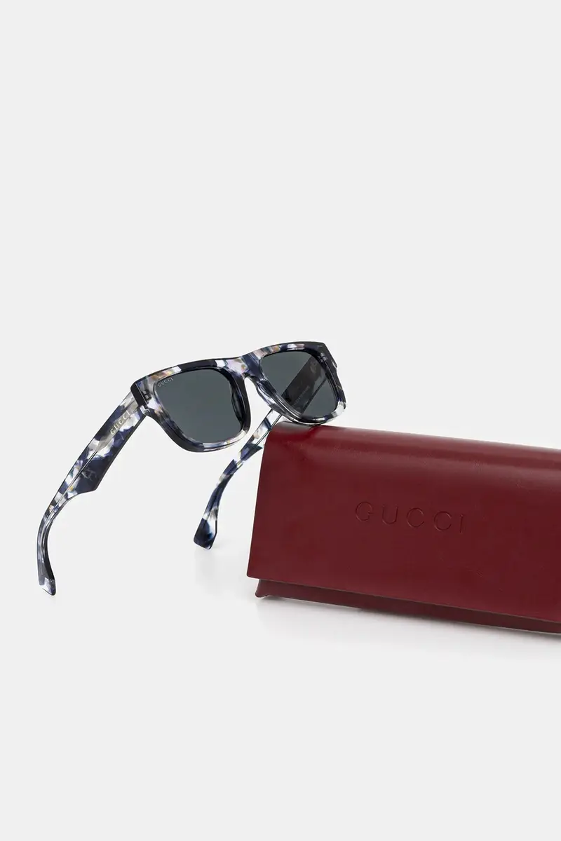 Gucci Occhiali da sole Uomo Blu 3767936 miniatura 4
