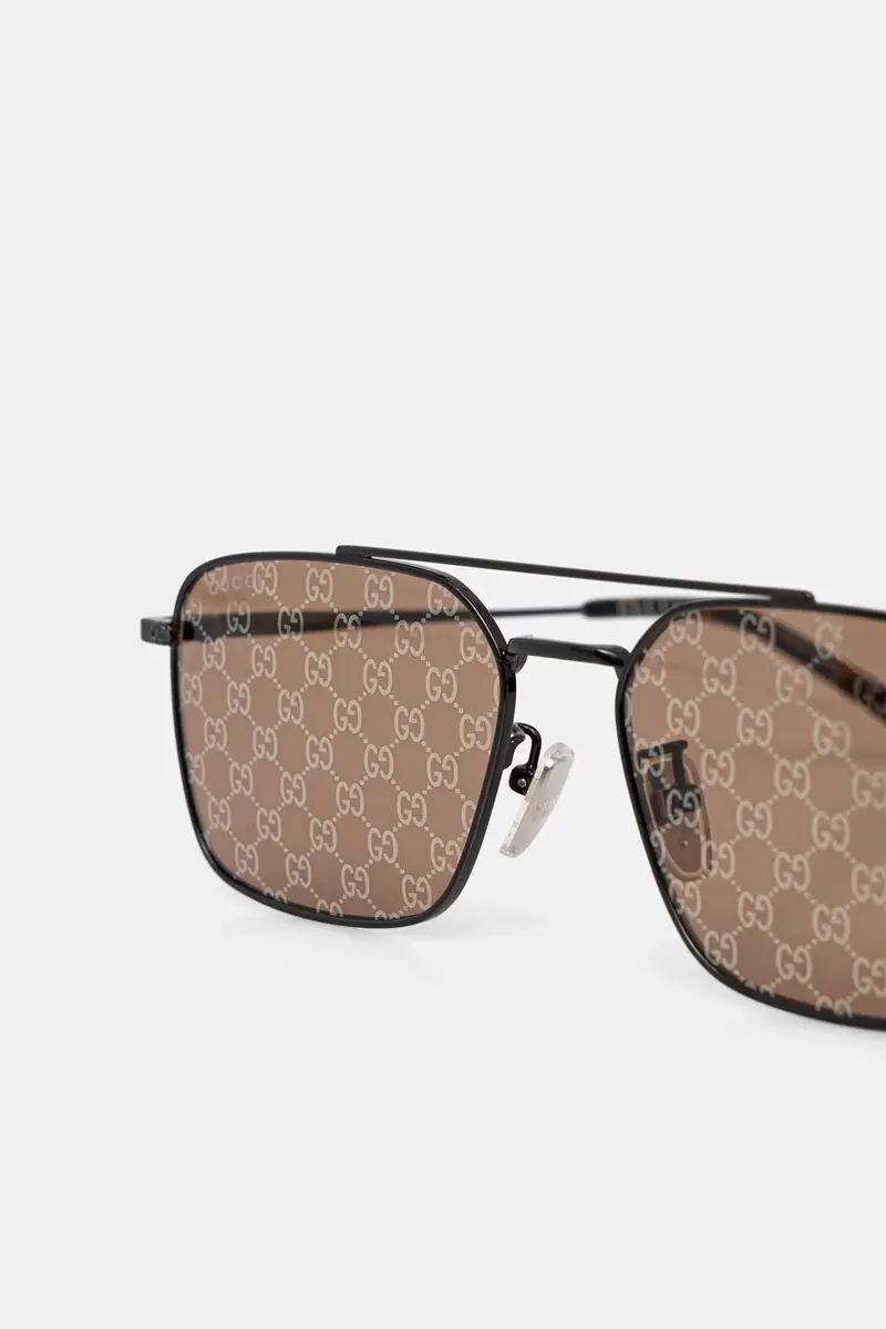 Gucci Occhiali da sole Uomo Grigio 3770313 miniatura 4