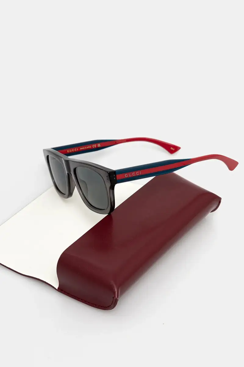 Gucci Occhiali da sole Uomo Grigio 3770318 miniatura 4