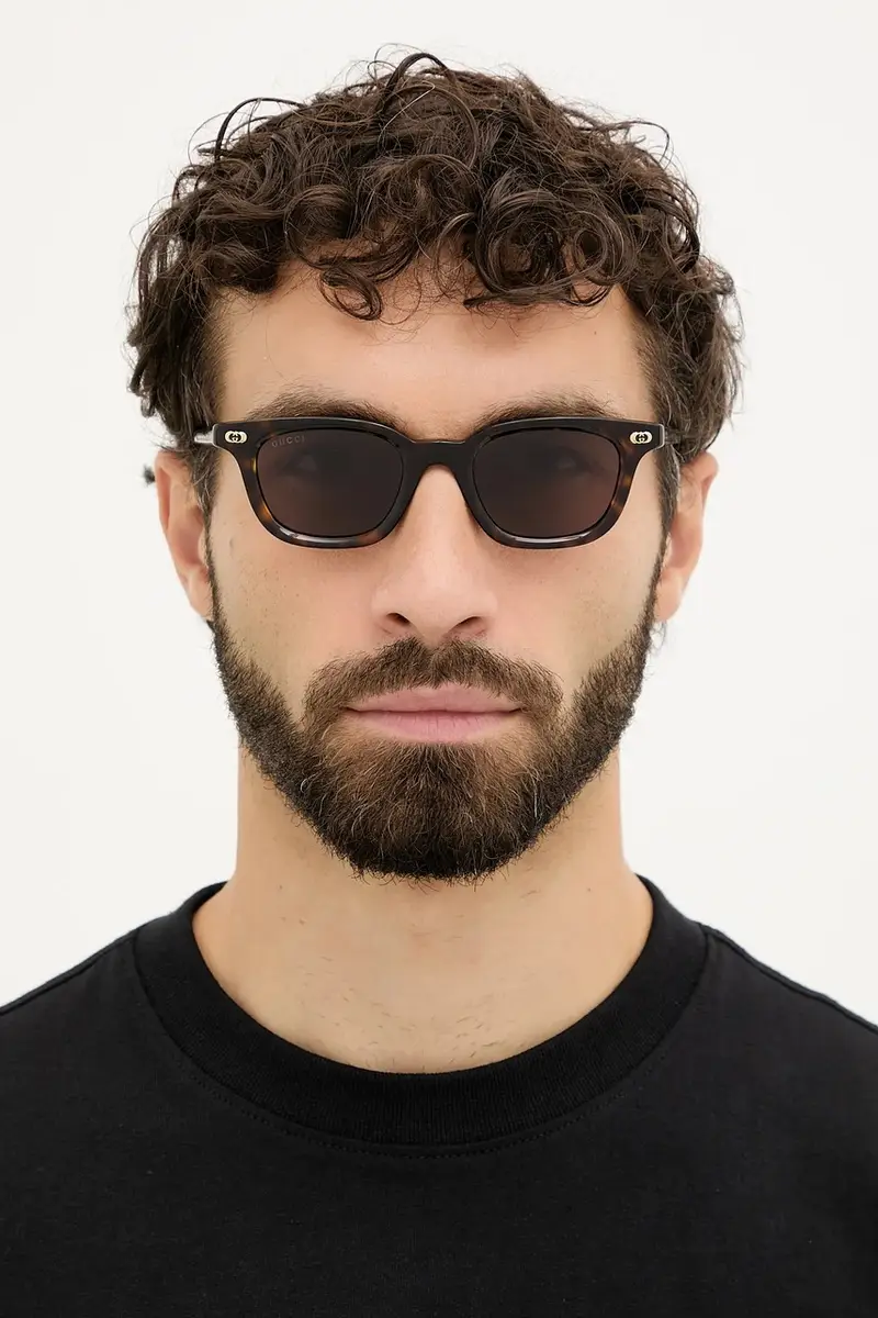 Gucci Occhiali da sole Uomo Marrone 3772077 miniatura 5