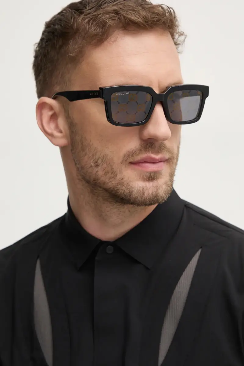 Gucci Occhiali da sole Uomo Nero 2232486