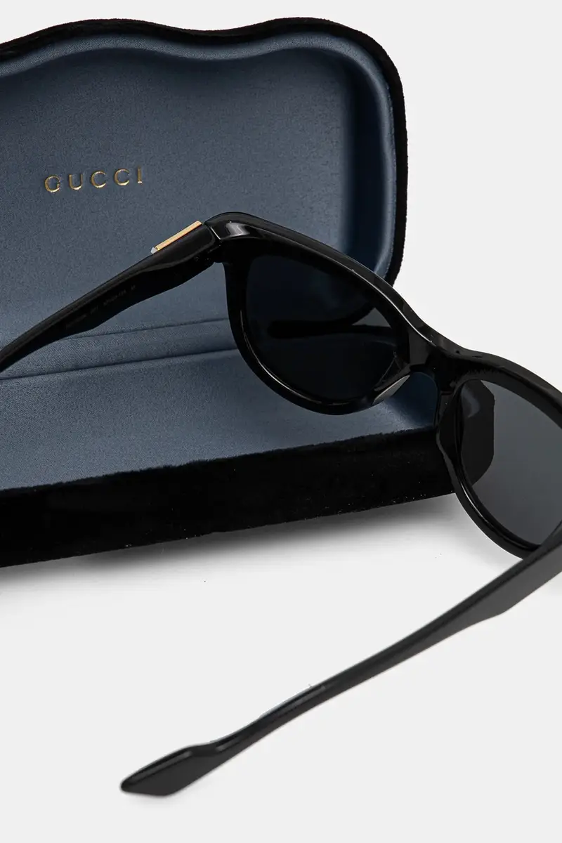 Gucci Occhiali da sole Uomo Nero 3262601 miniatura 5