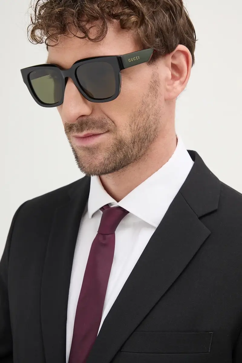 Gucci Occhiali da sole Uomo Nero 2231965