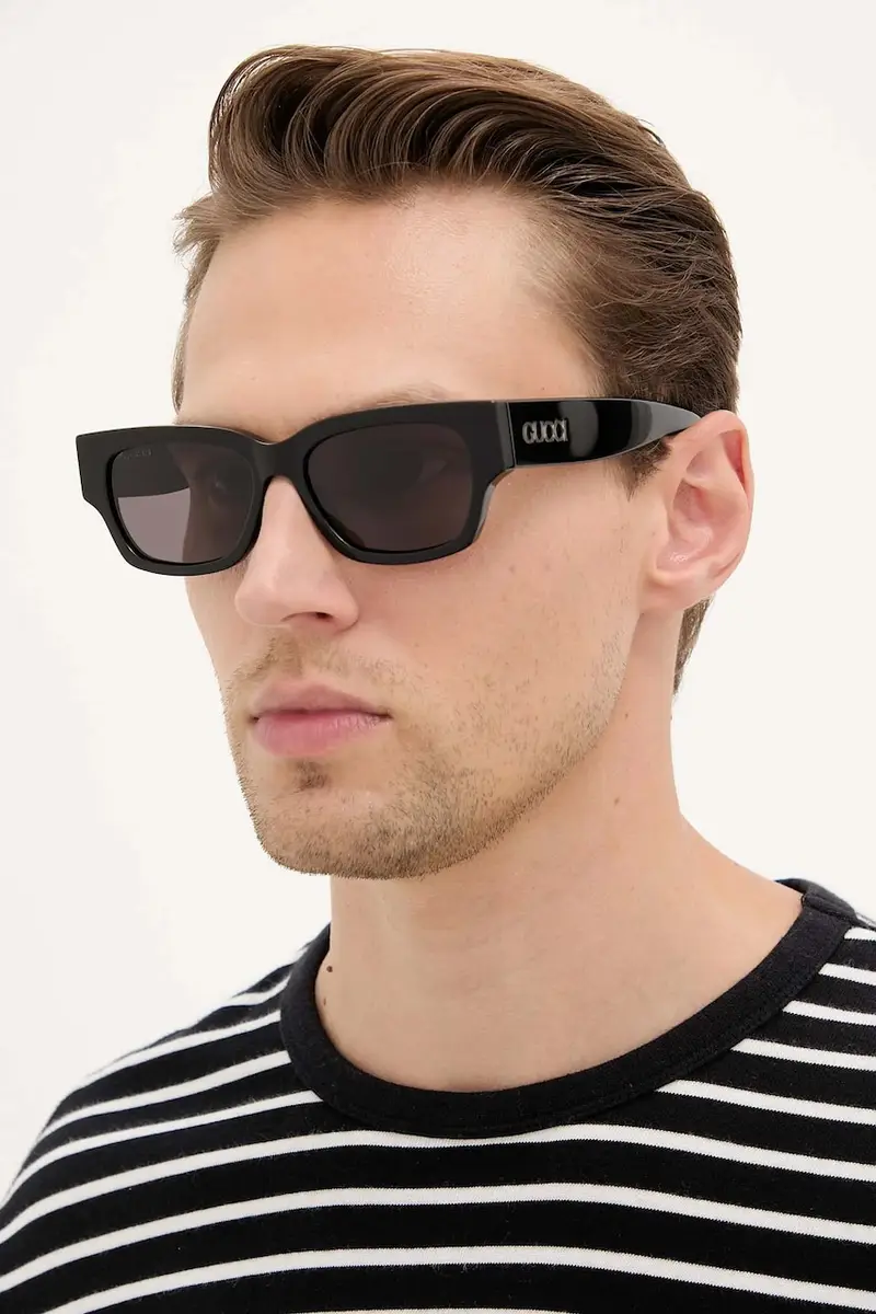 Gucci Occhiali da sole Uomo Nero 2232660