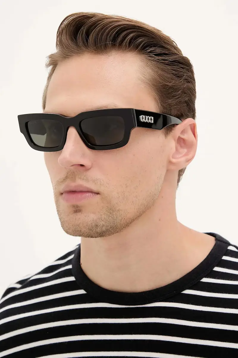 Gucci Occhiali da sole Uomo Nero 3636679