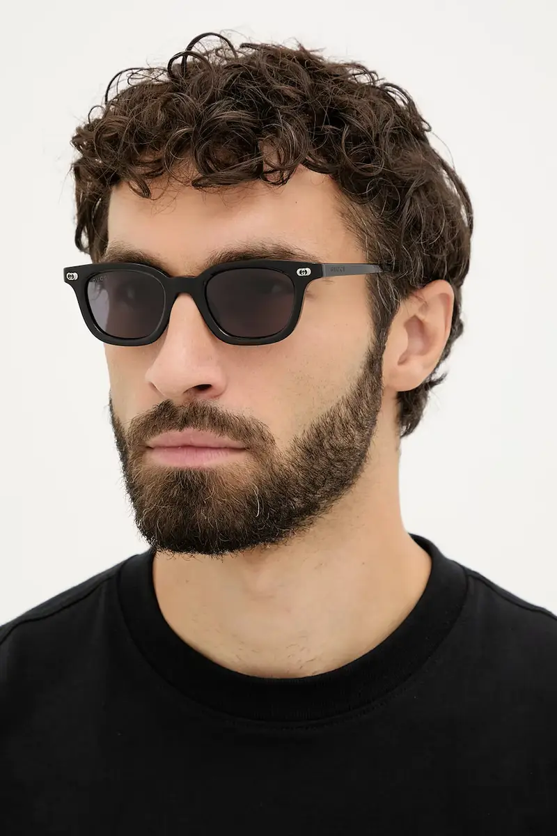 Gucci Occhiali da sole Uomo Nero 3776818