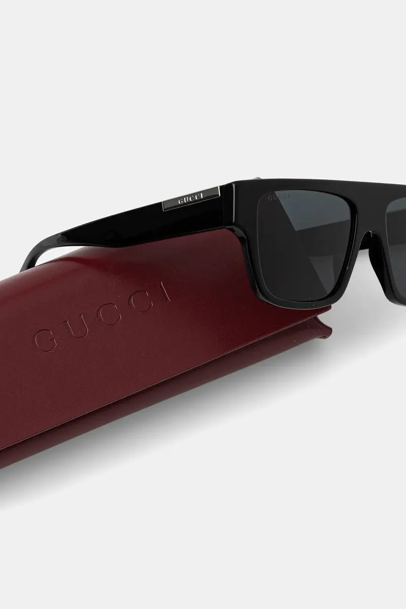 Gucci Occhiali da sole Uomo Nero 3776824 miniatura 4
