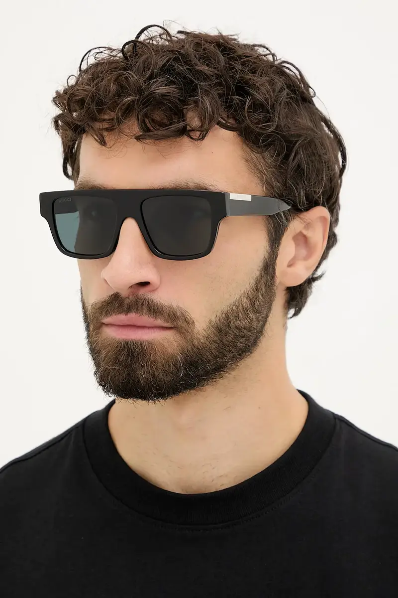 Gucci Occhiali da sole Uomo Nero 3776824