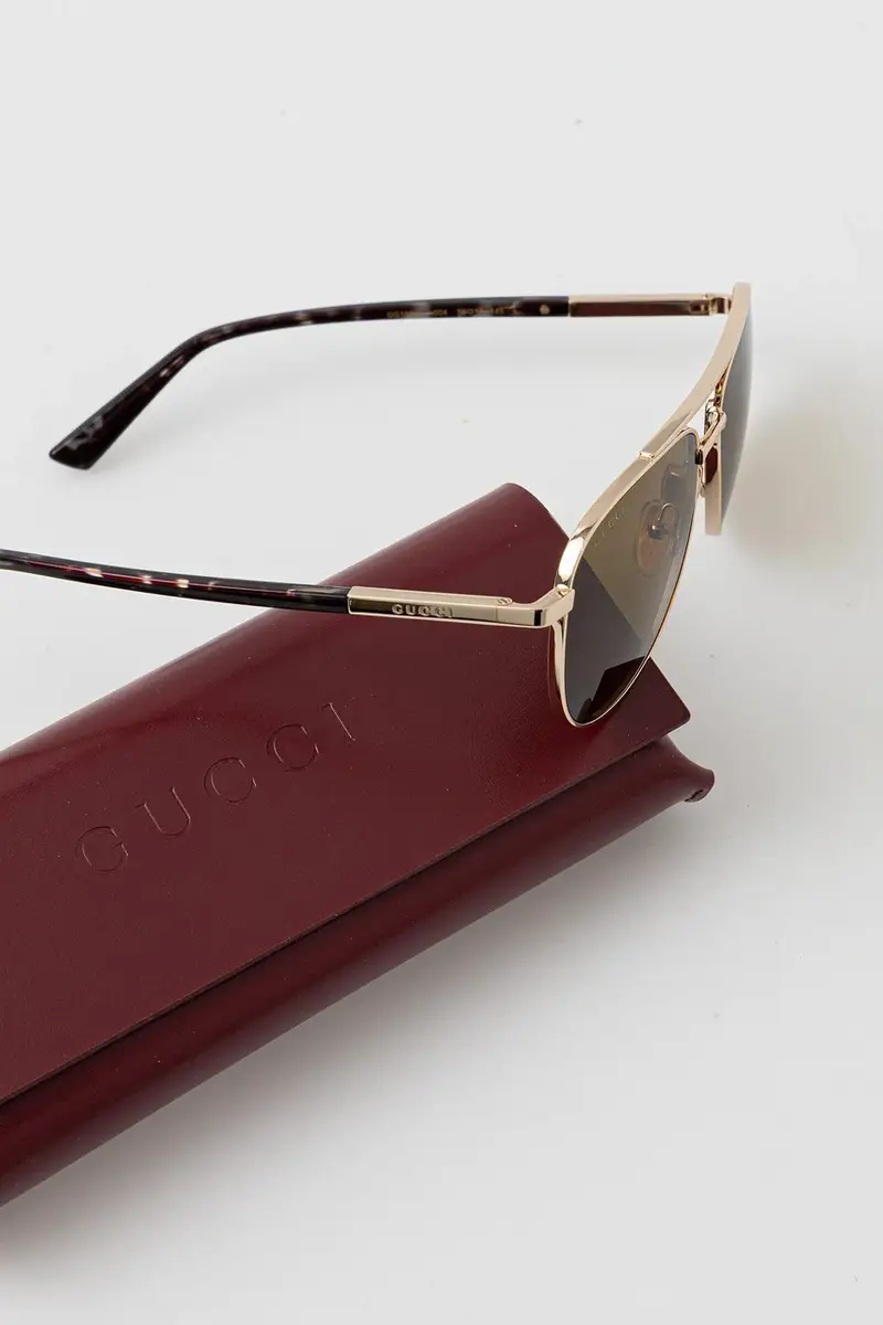 Gucci Occhiali da vista Uomo Oro 3779002 miniatura 4