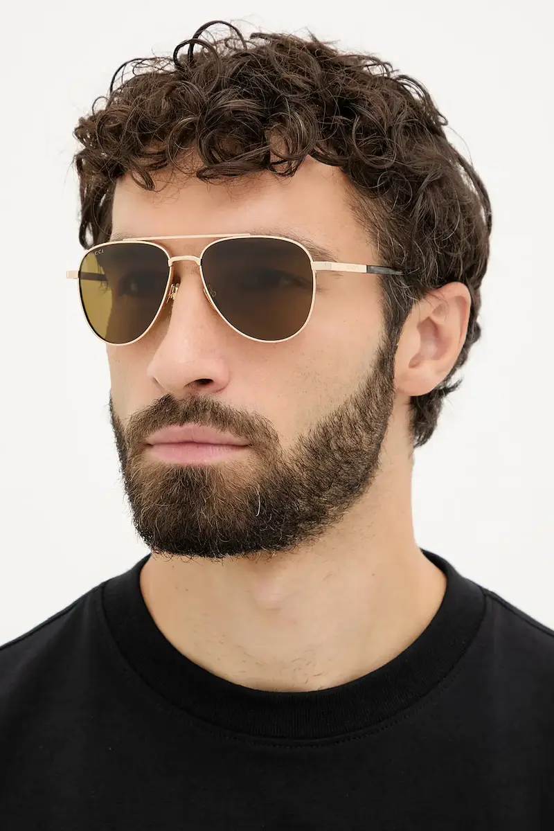 Gucci Occhiali da vista Uomo Oro 3779002