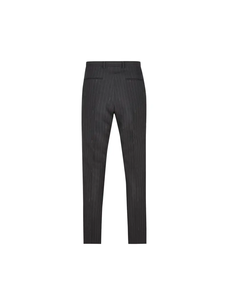 Pantalone In Lana GRIGIO miniatura 2