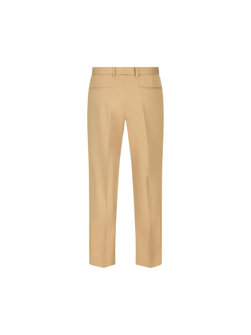 Pantaloni In Cotone BEIGE miniatura 2