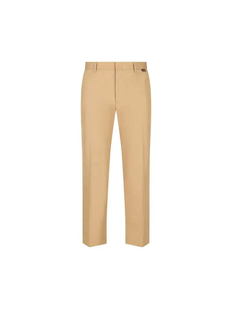 Pantaloni In Cotone BEIGE