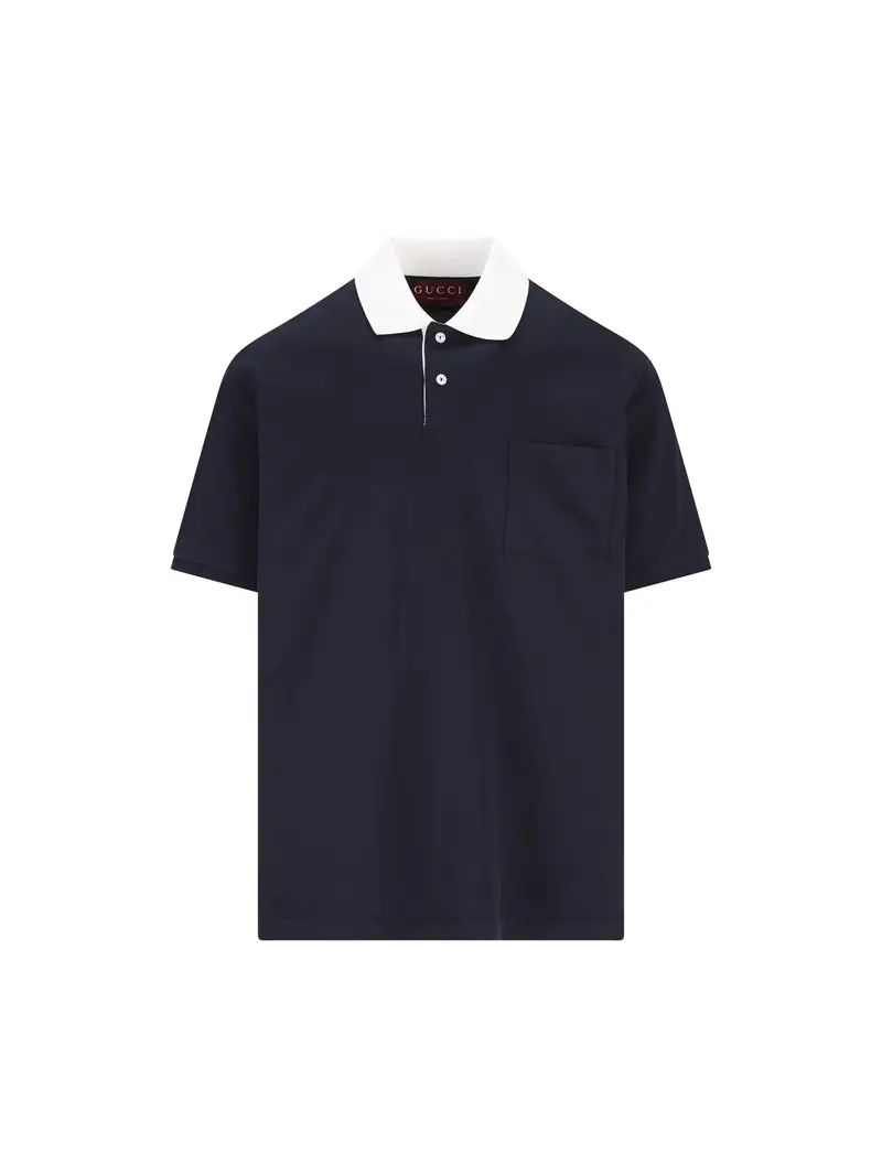 Polo In Cotone NERO