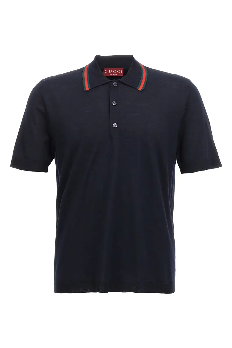 Gucci Polo Blu 2545253
