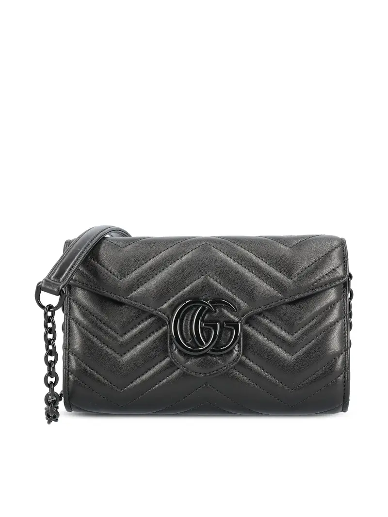Portafoglio GG Marmont NERO