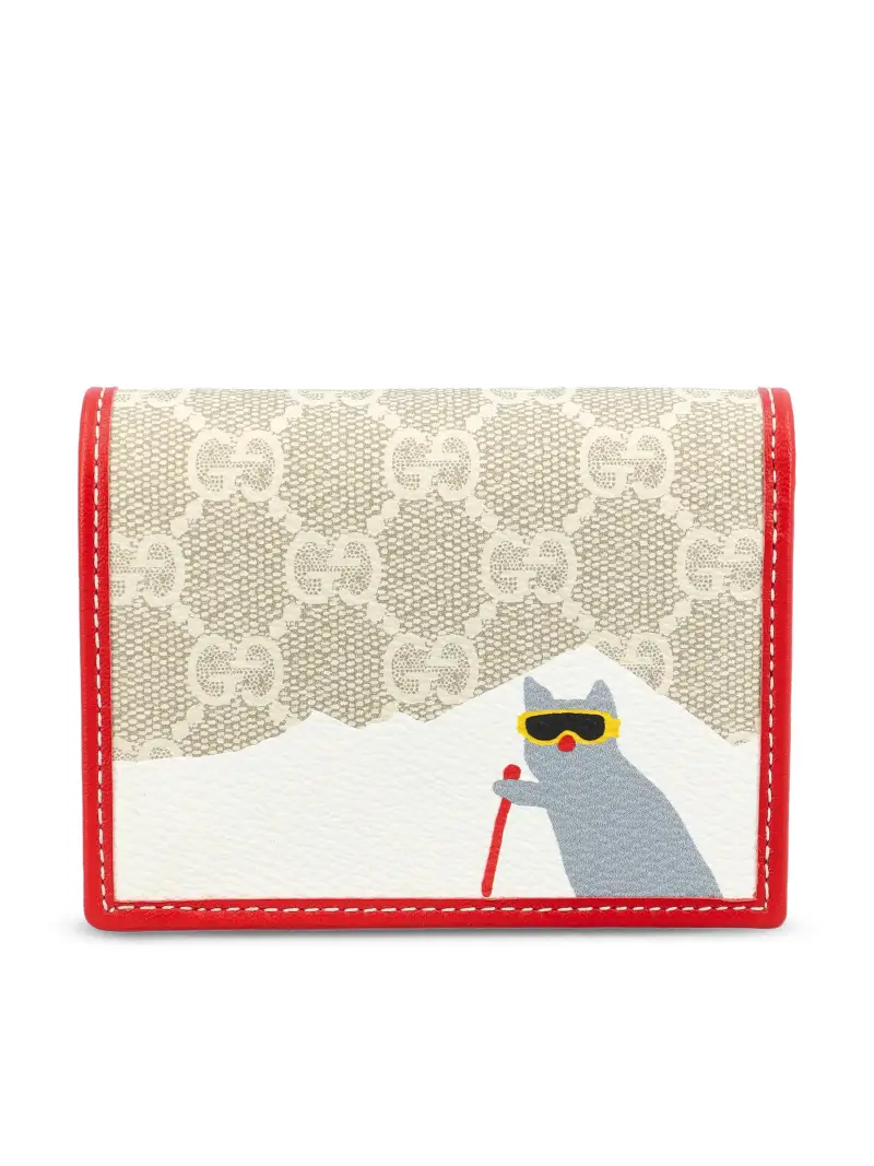 Portafoglio GG Piccolo ROSSO miniatura 2