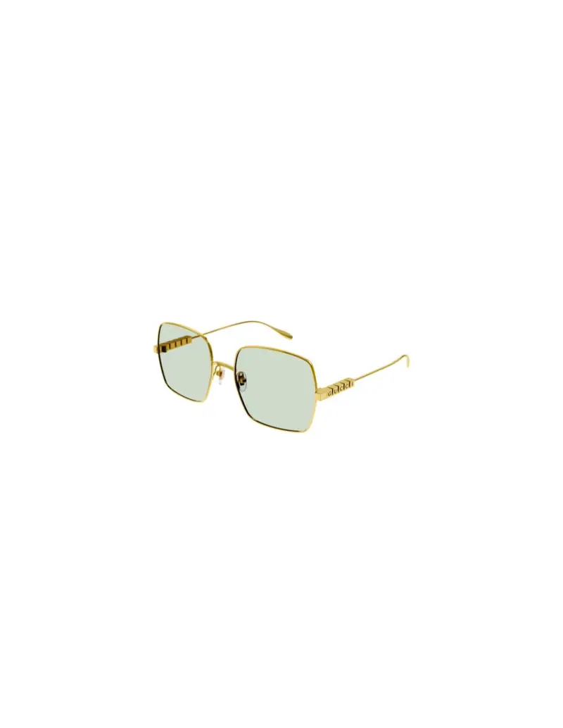 Saldi Occhiali da sole GUCCI GG1434S 003 Gold Gold/Green 57