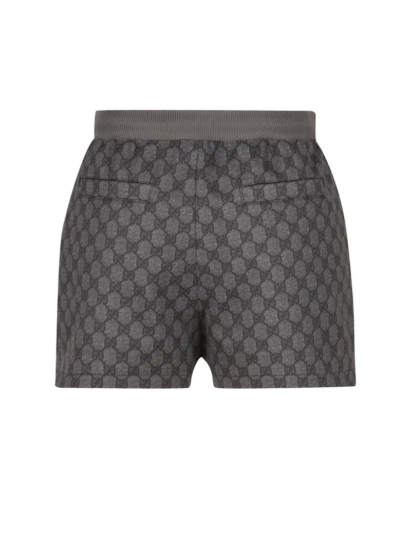 Shorts In Jersey GG GRIGIO miniatura 2