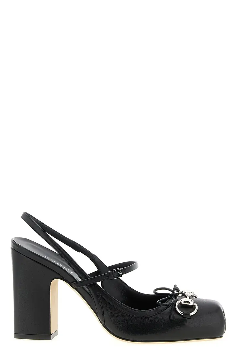 Slingback 'Gucci' Nero