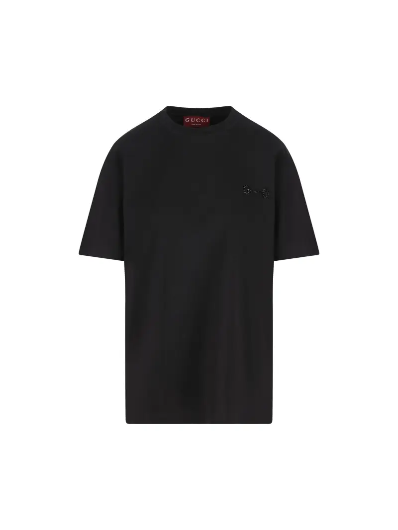 T-Shirt In Cotone NERO